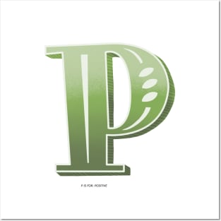 P initial Posters and Art